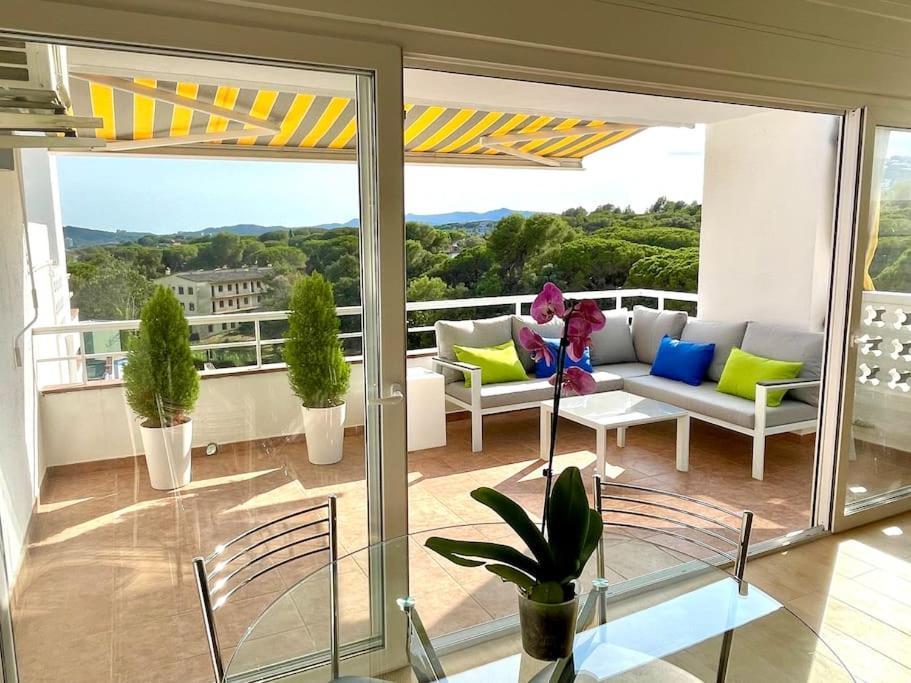 Appartamento Modern Penthouse With Big Terrace Platja d'Aro Esterno foto